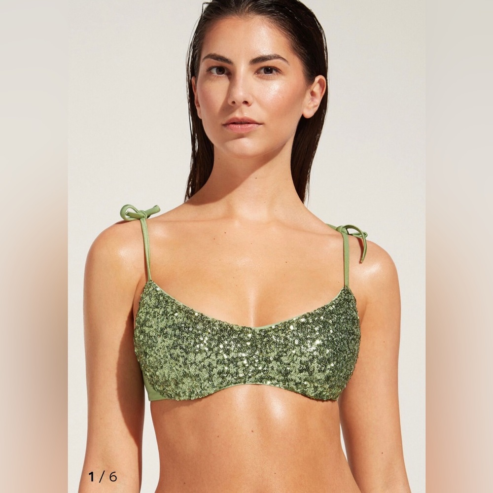 Padded Tank Swimsuit Top Cannes